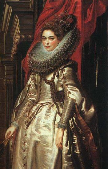 RUBENS, Pieter Pauwel Portrait of Marchesa Brigida Spinola Doria oil painting picture